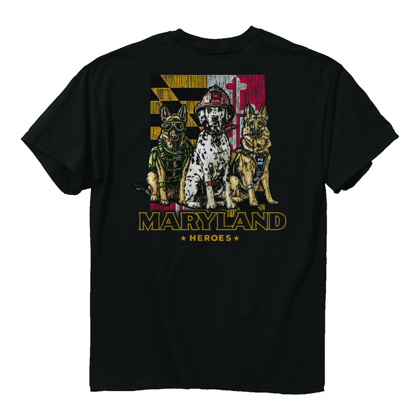 Maryland My Maryland - MD Heroes T-Shirt