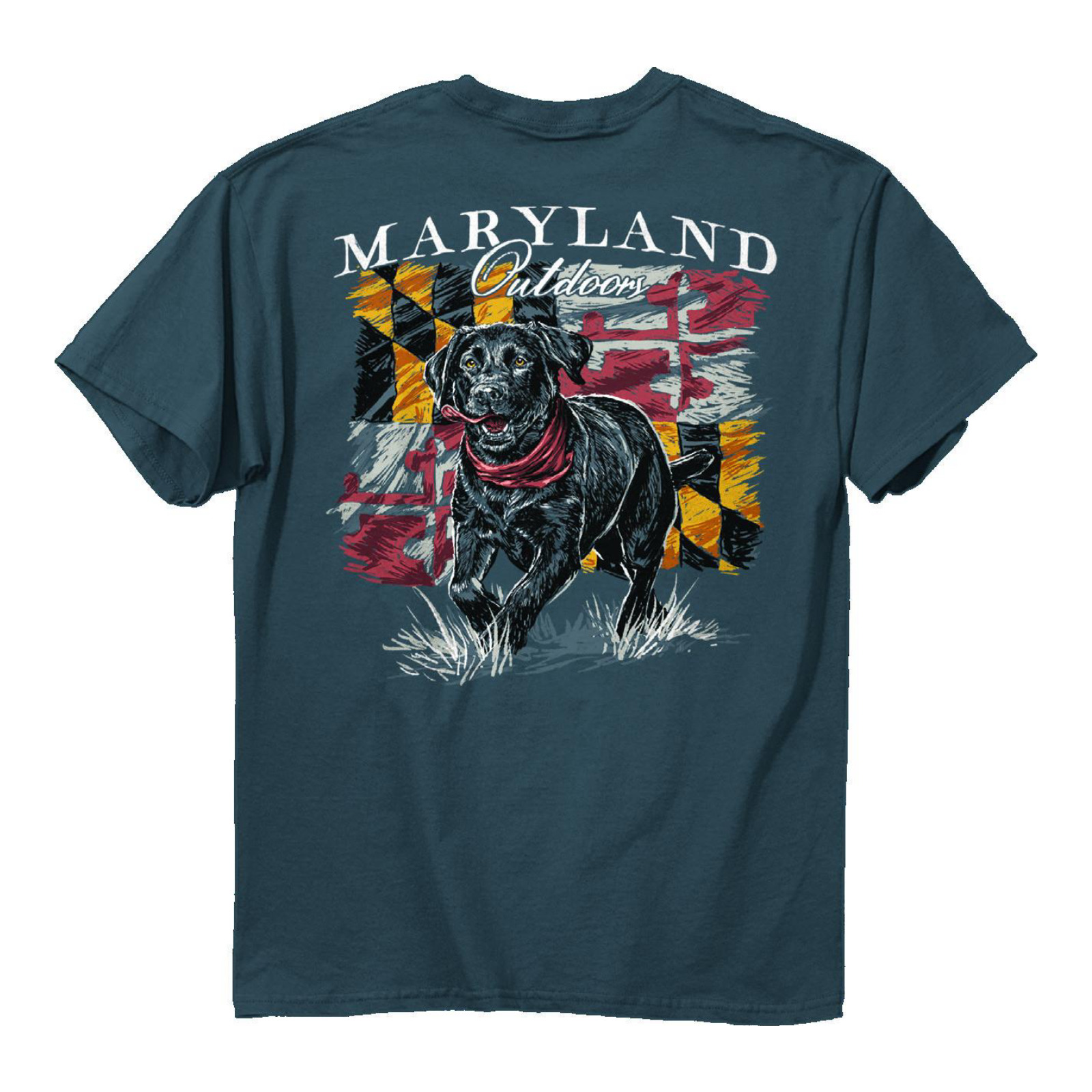 Maryland My Maryland - MD Lab Run Free T-Shirt