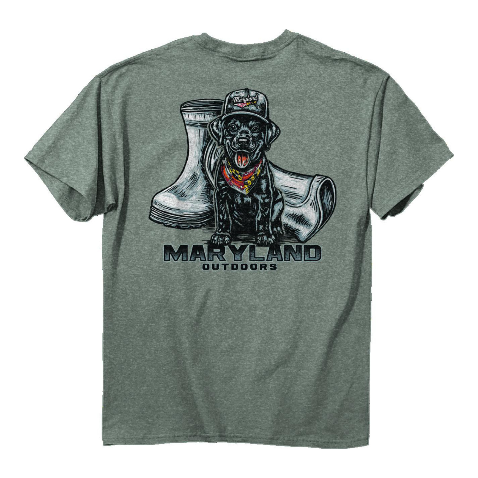 Maryland My Maryland - MD Puppy Boot T-Shirt