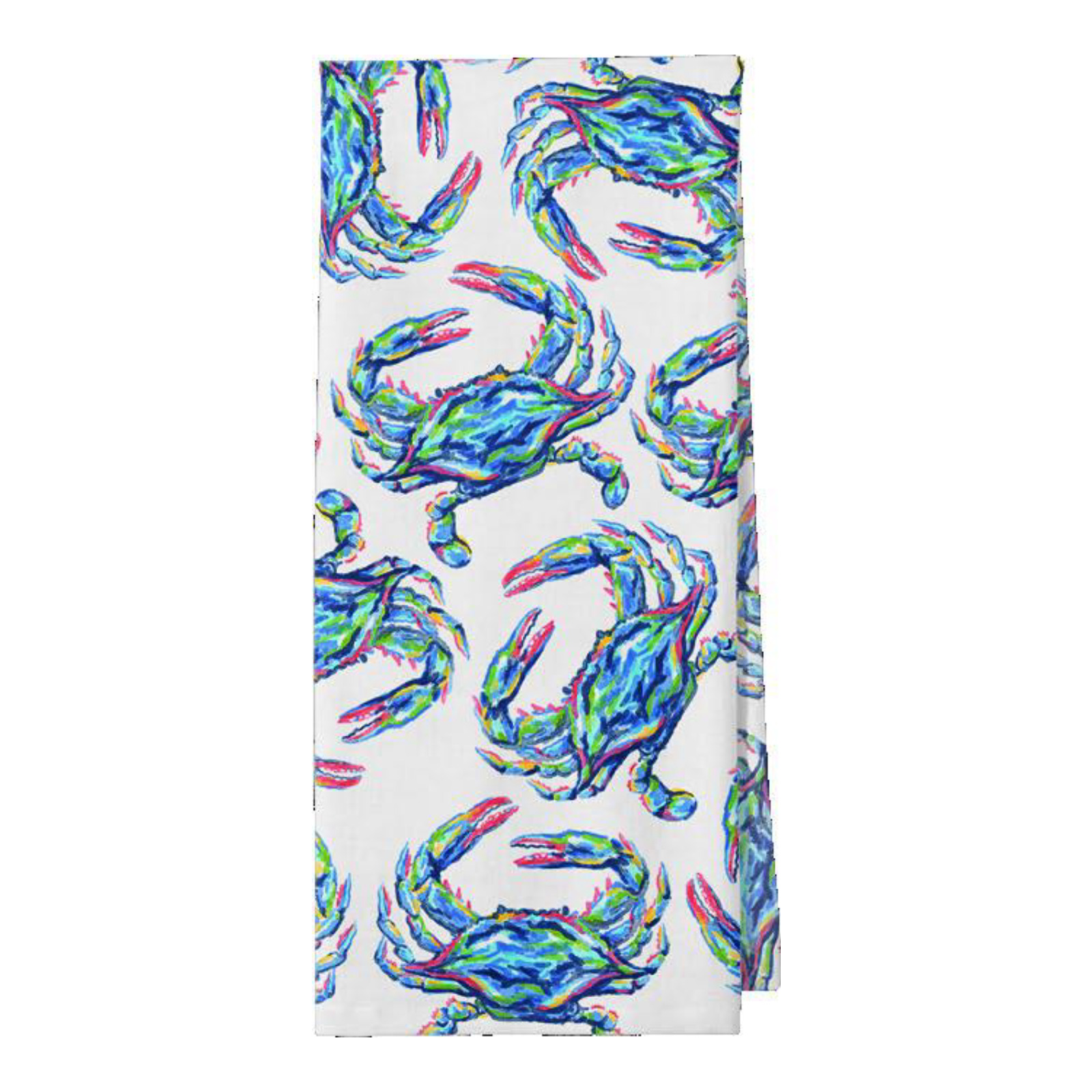 Maryland My Maryland - Watercolor Crabs Kitchen Towel
