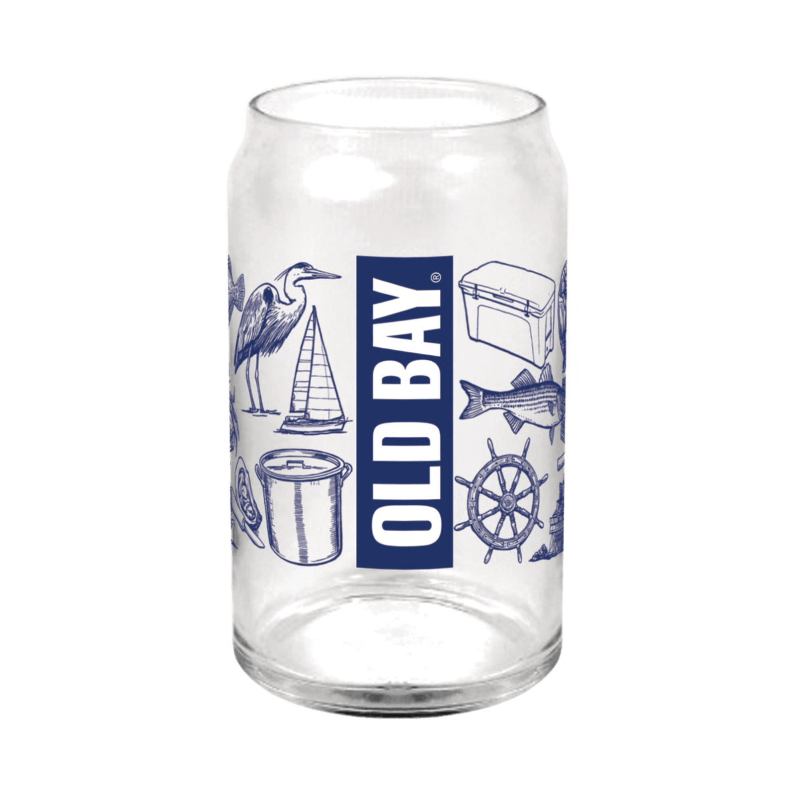 OLD BAY - Icon Glass Can